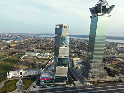 MINISTRY OF TAXES TOWER PROJECT LANDSCAPE DESING AND CONSULTANCY WORKS AZERBAIJAN