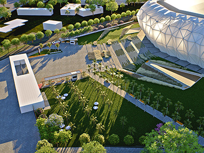 KINSHASA ARENA PEYZAJ PROJESİ